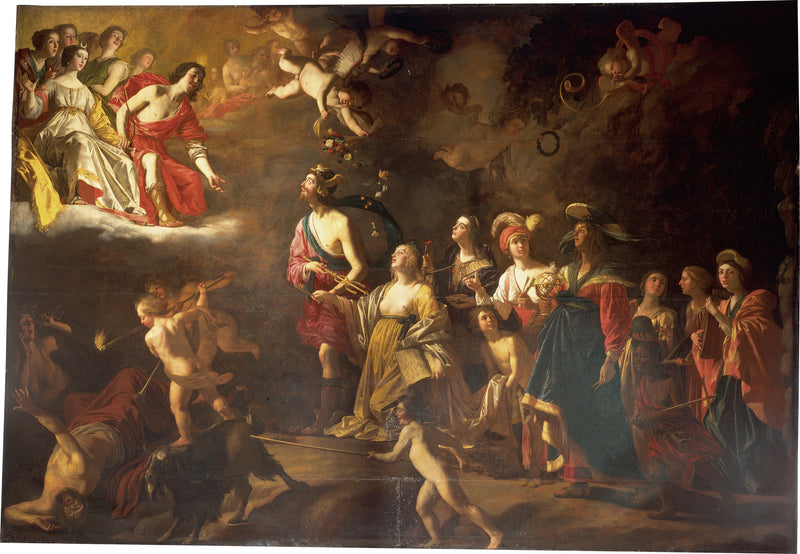 Apollon ve Diane - Gerrit van Honthorst