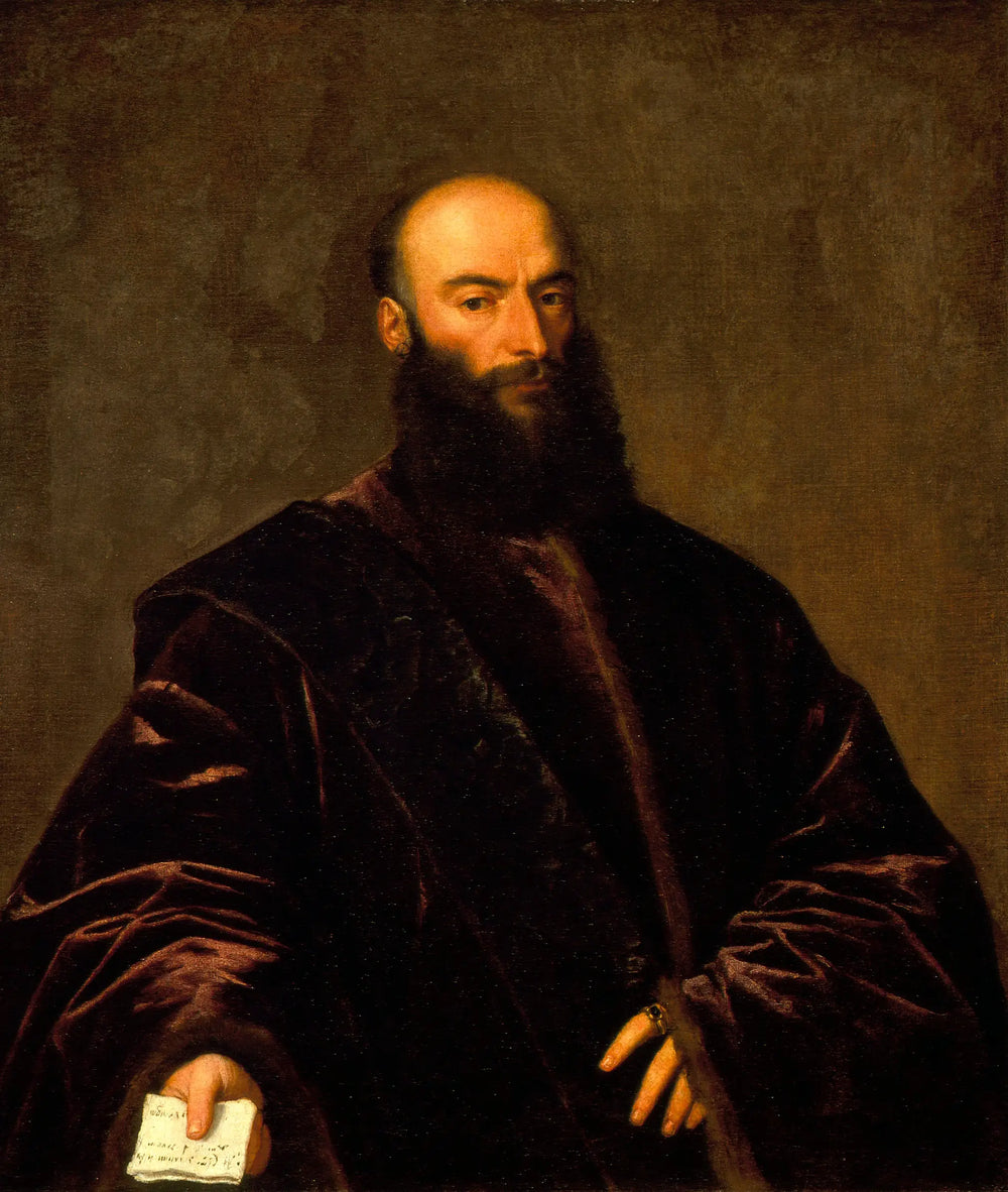 Portrait de Giacomo di Andrea Dolfin - Titian - Alpha Reproduction