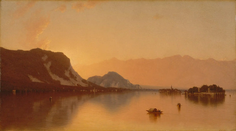 Isola Bella Gölü Majeur - Sanford Robinson Gifford