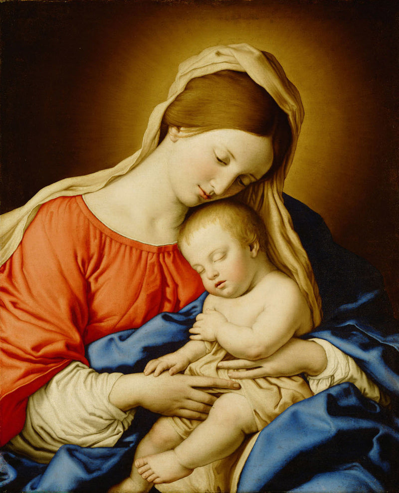 Maria mit Kind - Giovanni Battista Salvi