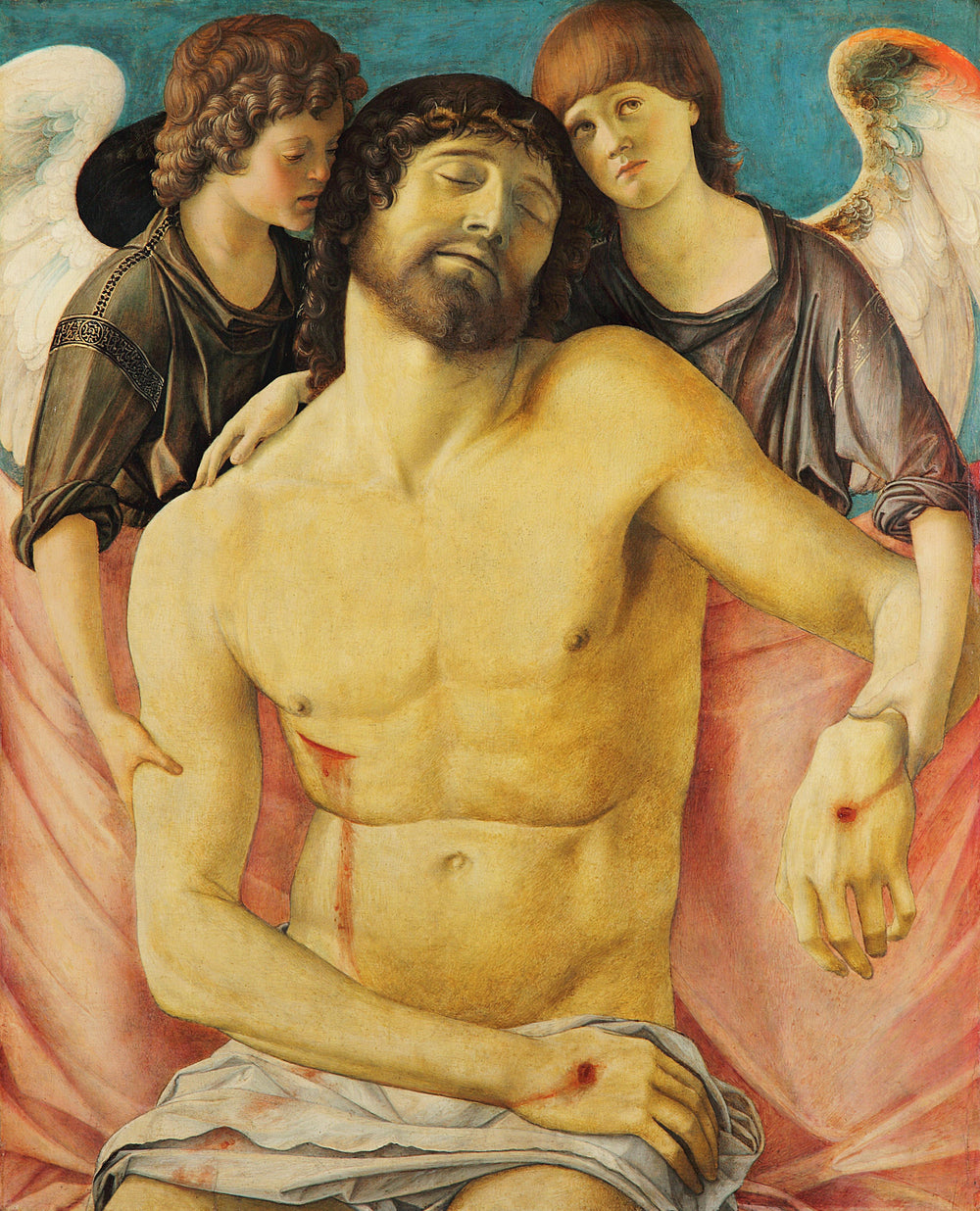 Christ mort soutenu par deux anges - Giovanni Bellini - Alpha Reproduction