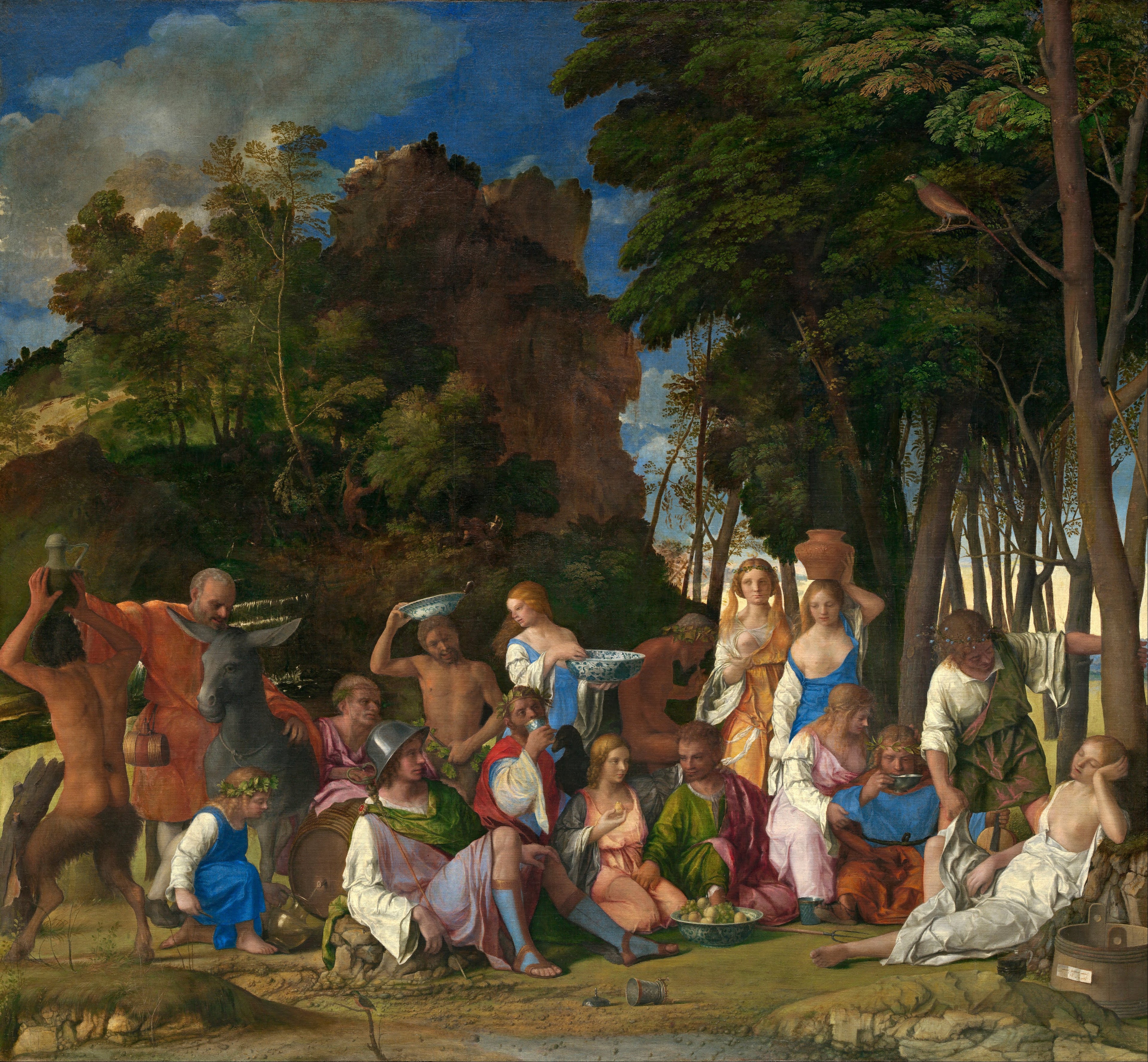 Le Festin des Dieux - Giovanni Bellini