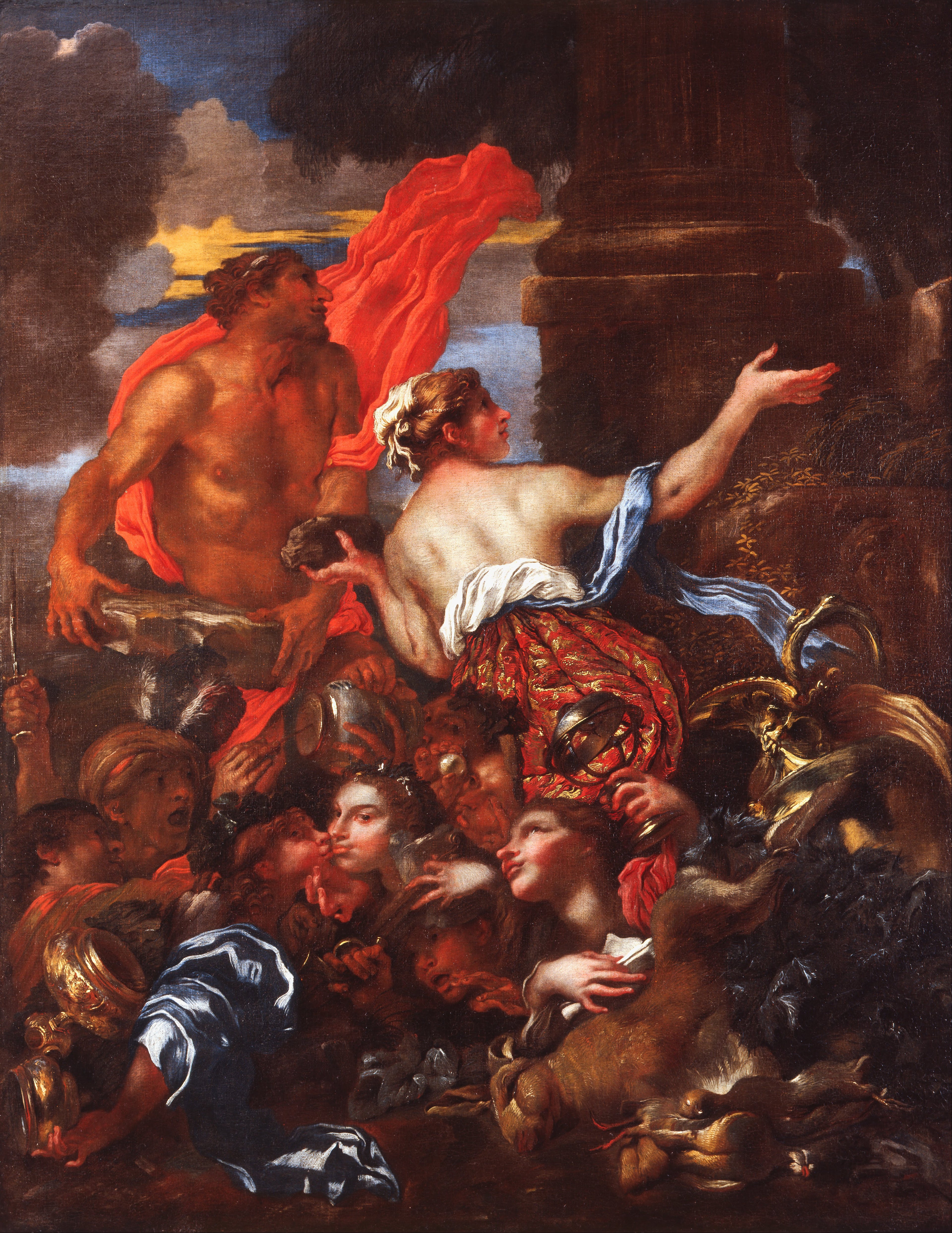 Deucalion et Pyrrha - Giovanni Benedetto Castiglione