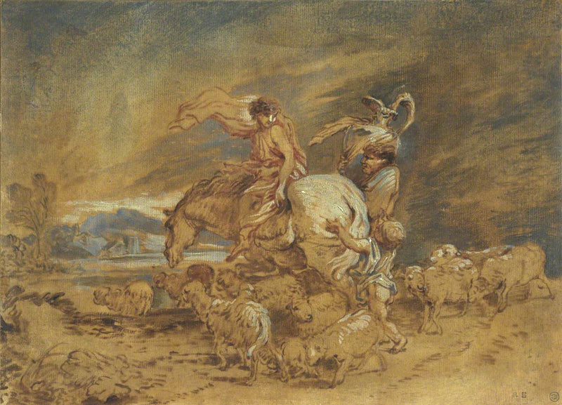 Un voyage patriarcal - Giovanni Benedetto Castiglione