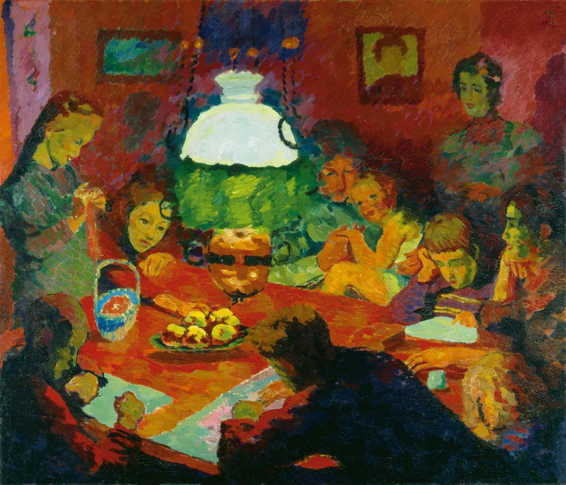 La Lampe - Giovanni Giacometti