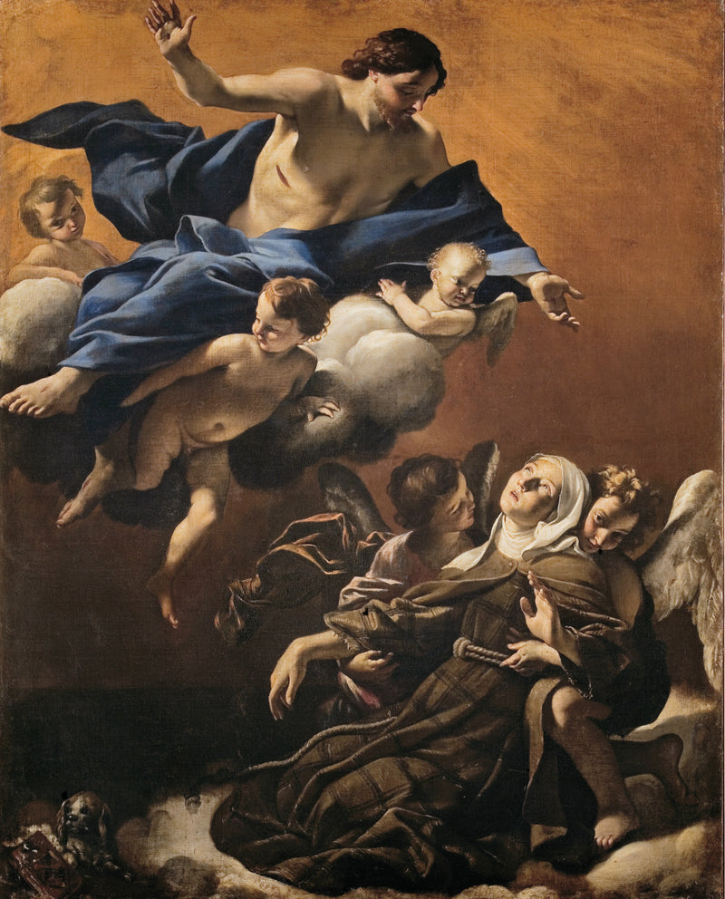 Cortone'den Saint Marguerite'nin Ekstazı - Giovanni Lanfranco