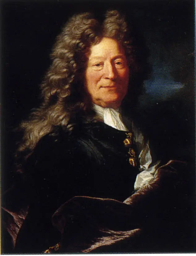 Heykeltıraş François Girardon Portresi - Hyacinthe Rigaud