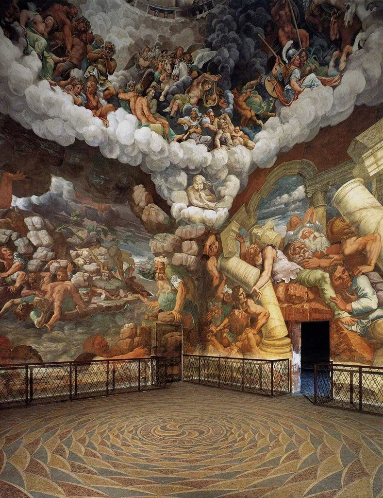 La chute des géants - Giulio Romano