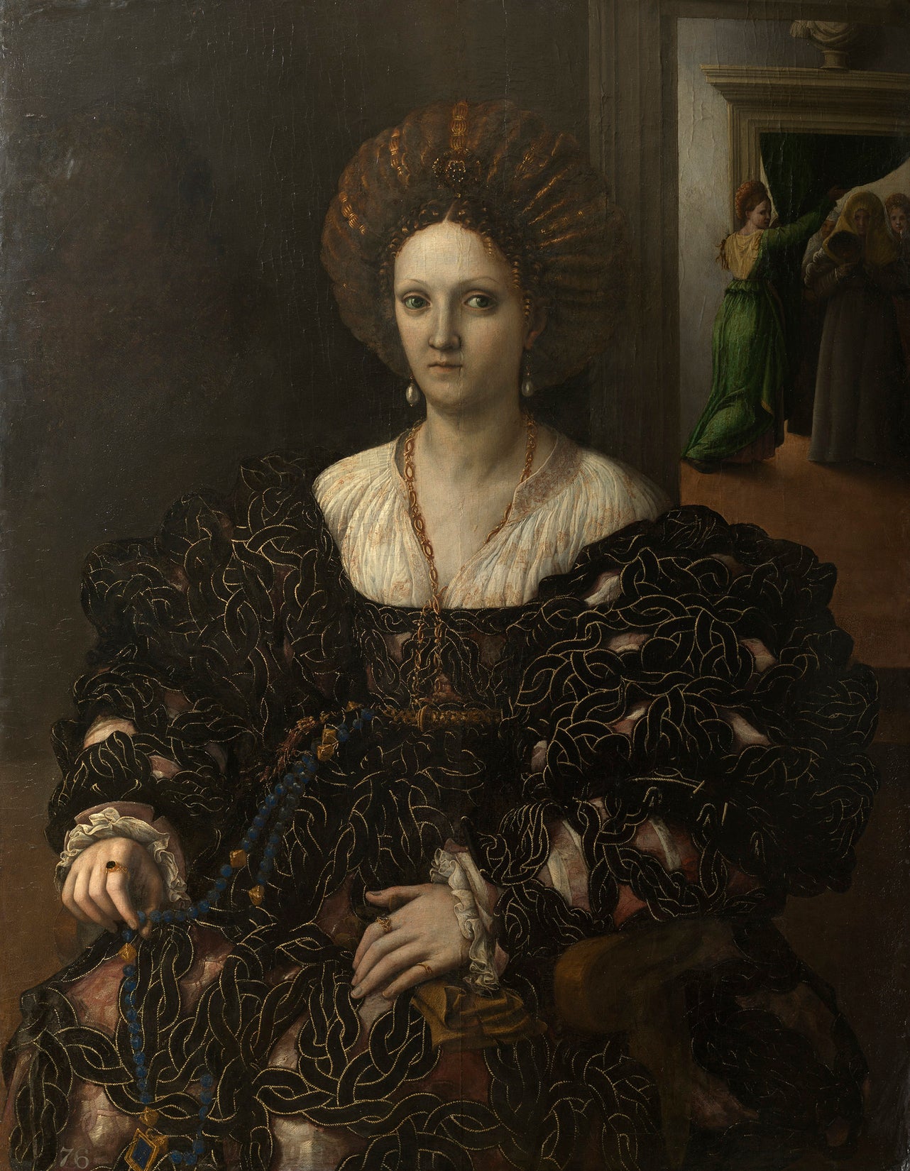 Portrait de Marguerite Paléologue - Giulio Romano