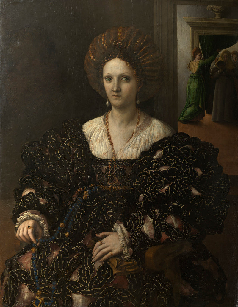 Portrait de Marguerite Paléologue - Giulio Romano