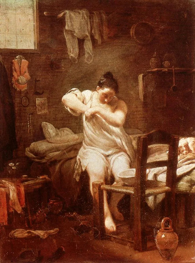 La Puce - Giuseppe Maria Crespi