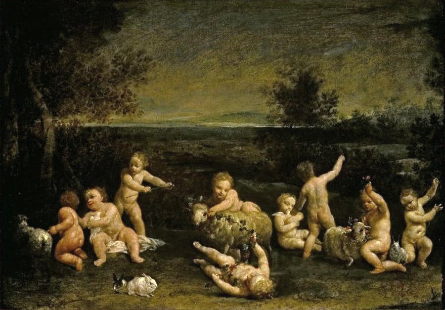 Cupidon gambadant - Giuseppe Maria Crespi