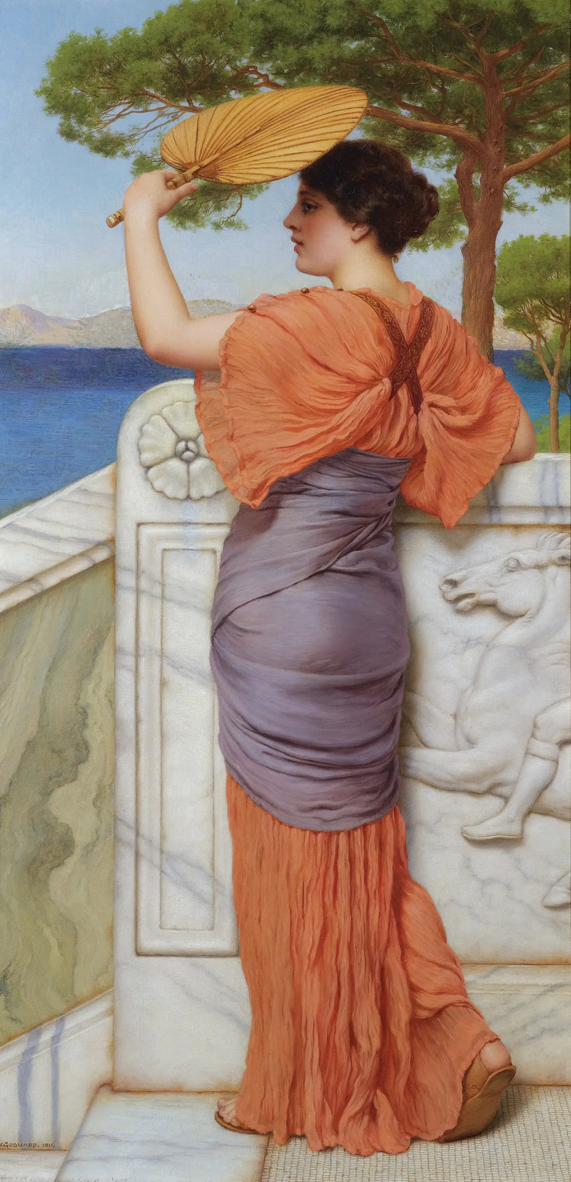 Balkonda - John William Godward