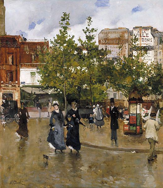 Şıklık Place Clichy'de - Norbert Gœneutte