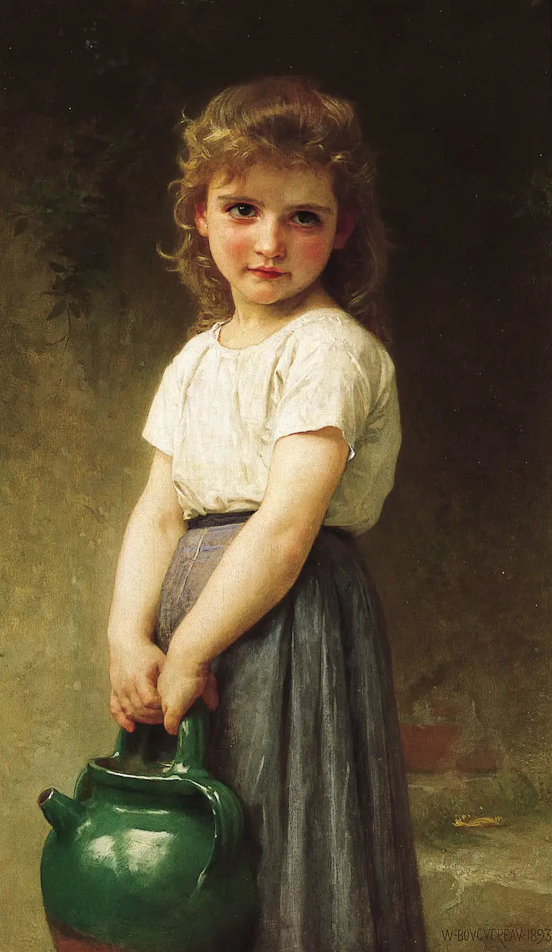 Çeşmeye Giden - Bouguereau