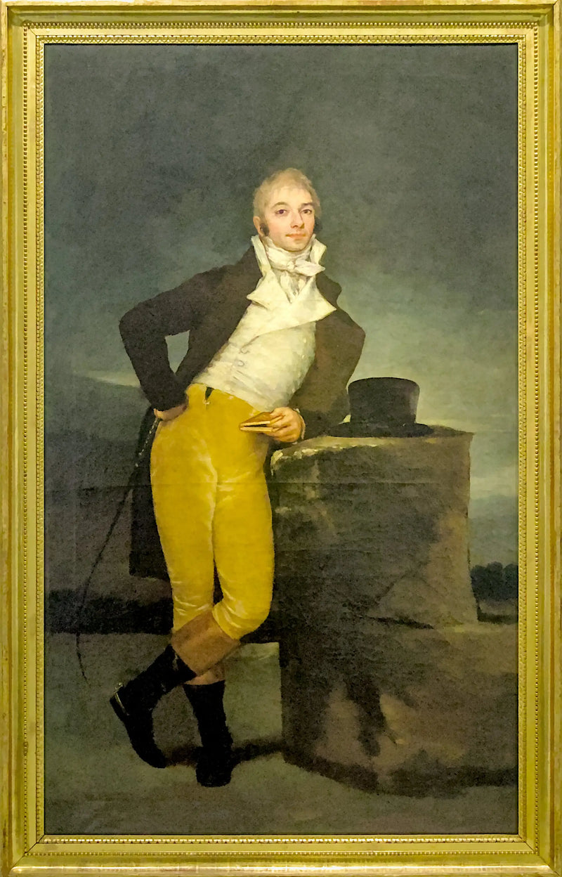 San Adrian Markisi Portresi - Francisco de Goya