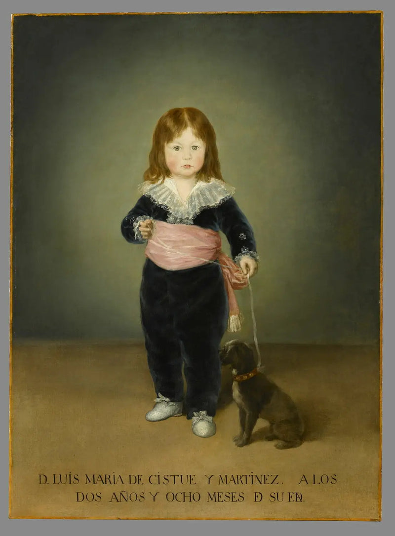 Luis María de Cistué Martínez Portresi - Francisco de Goya