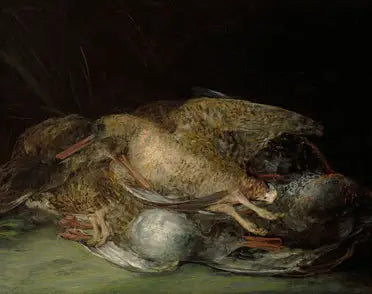 Sazlıkta Avcı Kuşları - Francisco de Goya