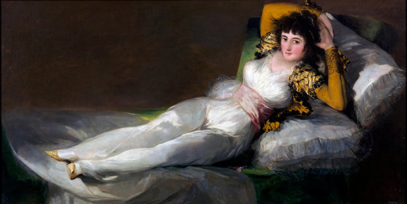 Giyinik Maja - Francisco de Goya