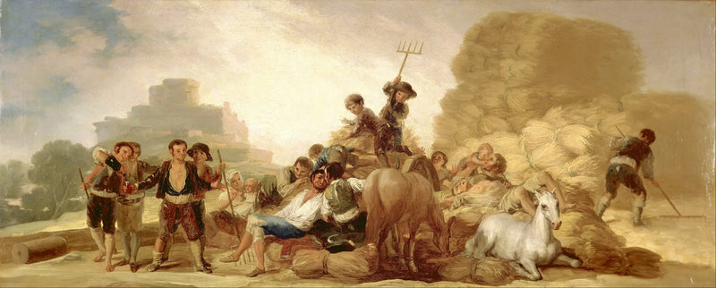 Hasat Alanı - Francisco de Goya