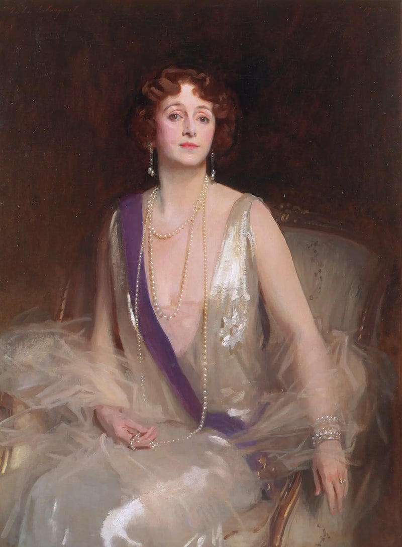 Grace Elvina, Kedleston Marki Curzon - John Singer Sargent