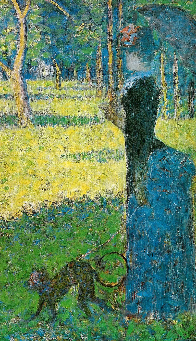 Maymunlu Kadın - Georges Seurat