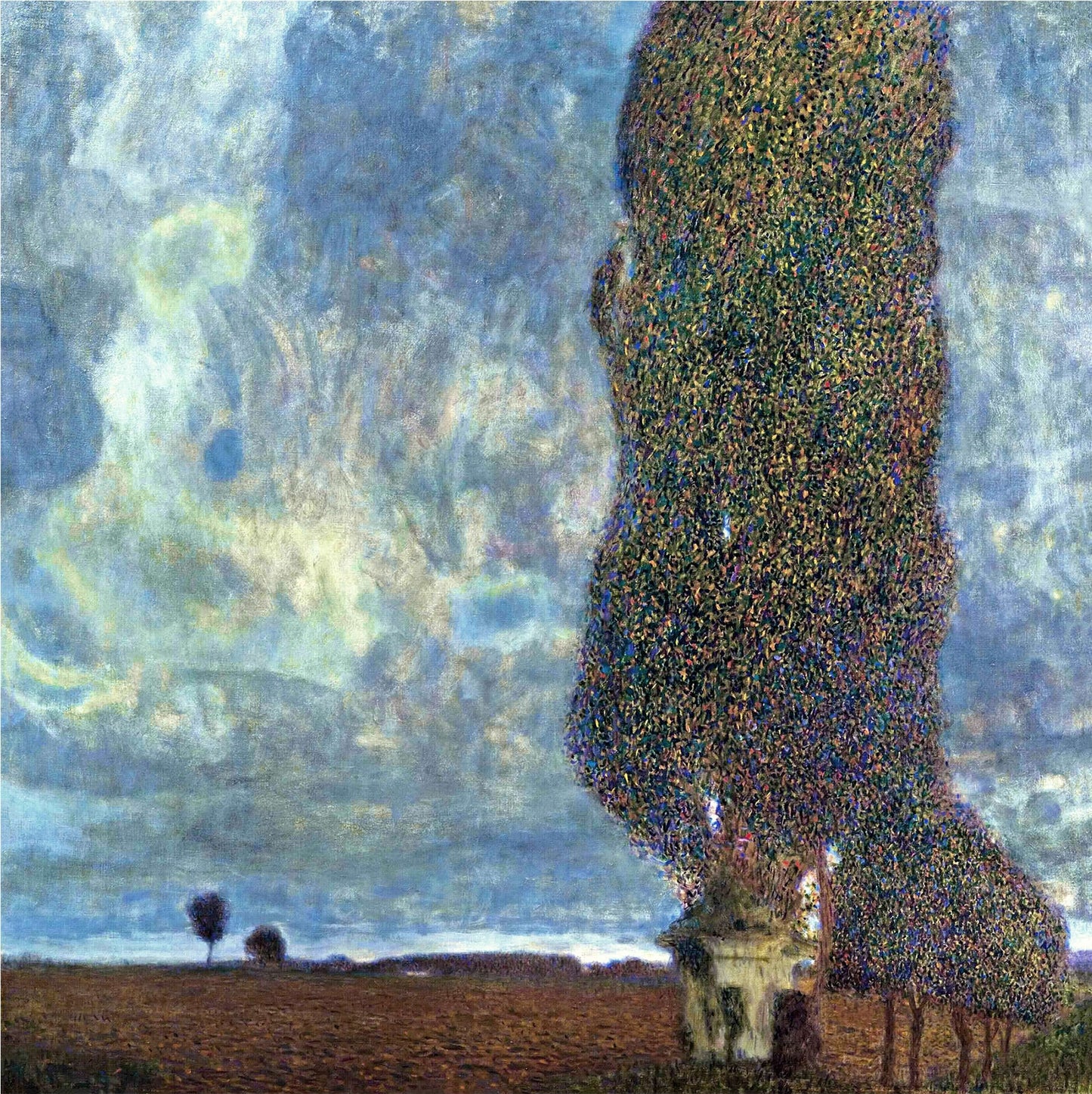 🌳 Büyük Kavaklar II (Yaklaşan Fırtına) – Gustav Klimt (yaklaşık 1903)