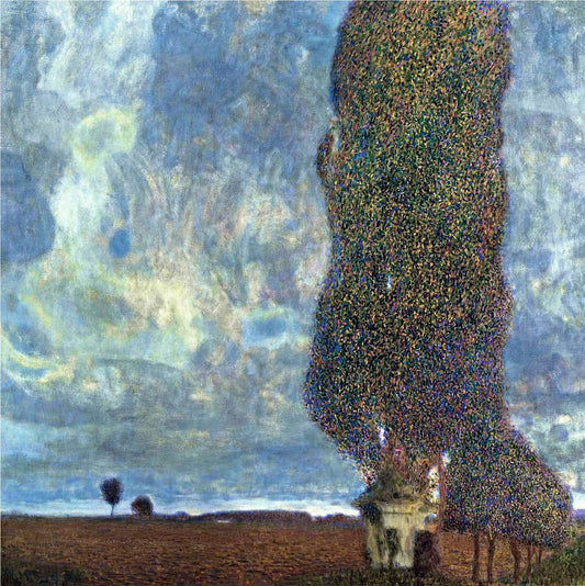 🌳 Büyük Kavaklar II (Yaklaşan Fırtına) – Gustav Klimt (yaklaşık 1903)