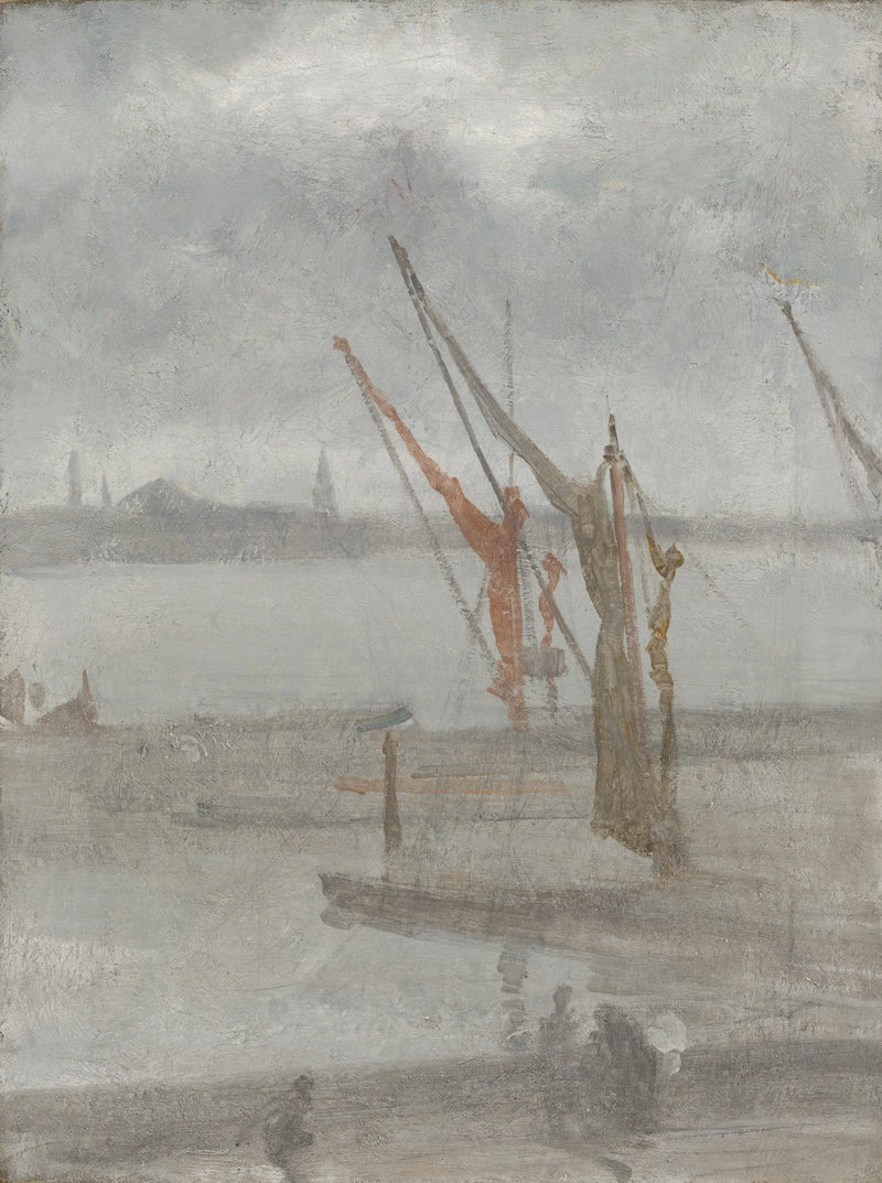 Gri ve gümüş: Chelsea Wharf - James Abbott McNeill Whistler