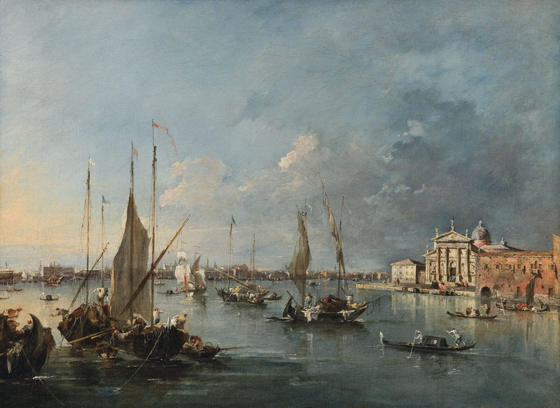 San Giorgio Maggiore Kilisesi, Giudecca'dan görünüm - Francesco Guardi