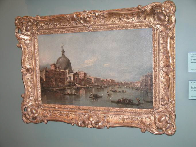 Vue de San Simeone Piccolo à Venise - Francesco Guardi
