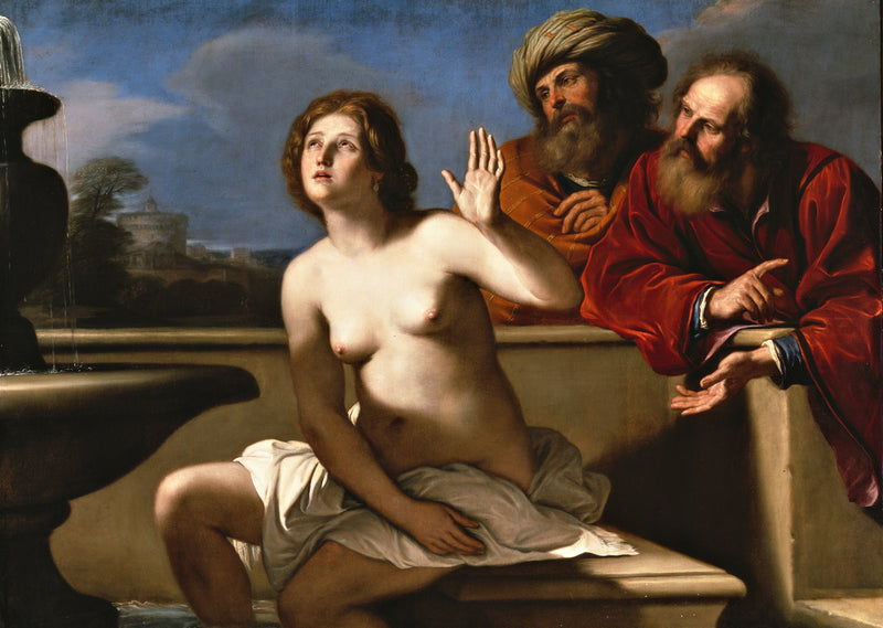 Suzanne ve Yaşlılar - Guercino
