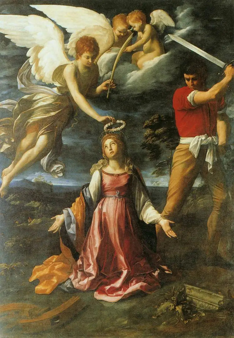 Alexandria'lı Azize Catherine'in Çileleri - Guido Reni