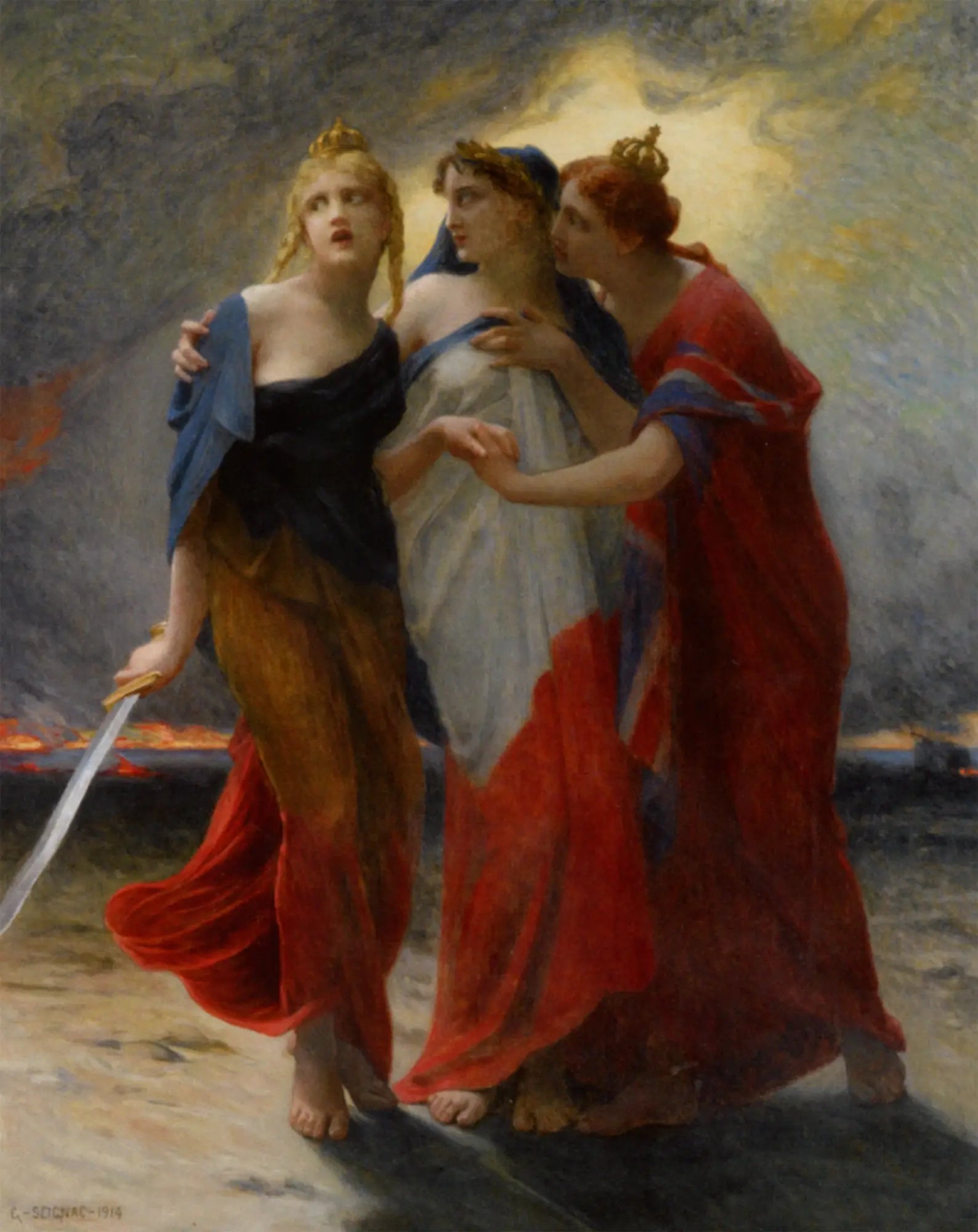 La Belgique la France et l’Angleterre devant l’invasion Allemande - Guillaume Seignac - Alpha Reproduction