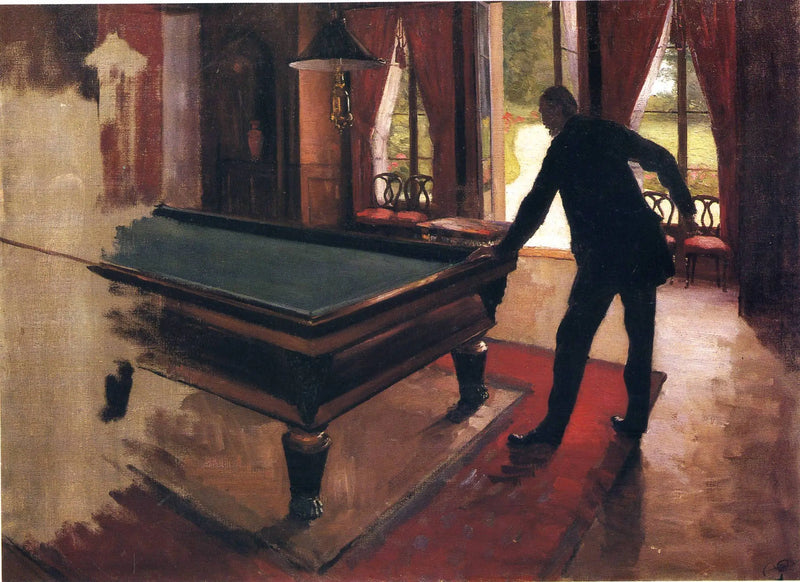 Bilardo - Gustave Caillebotte