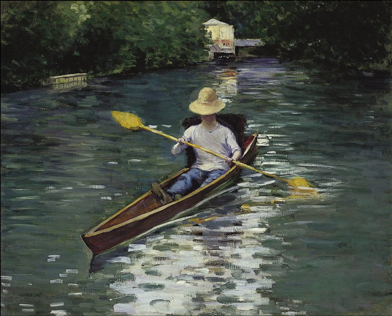 Yerres Nehri'nde Périssoire - Gustave Caillebotte