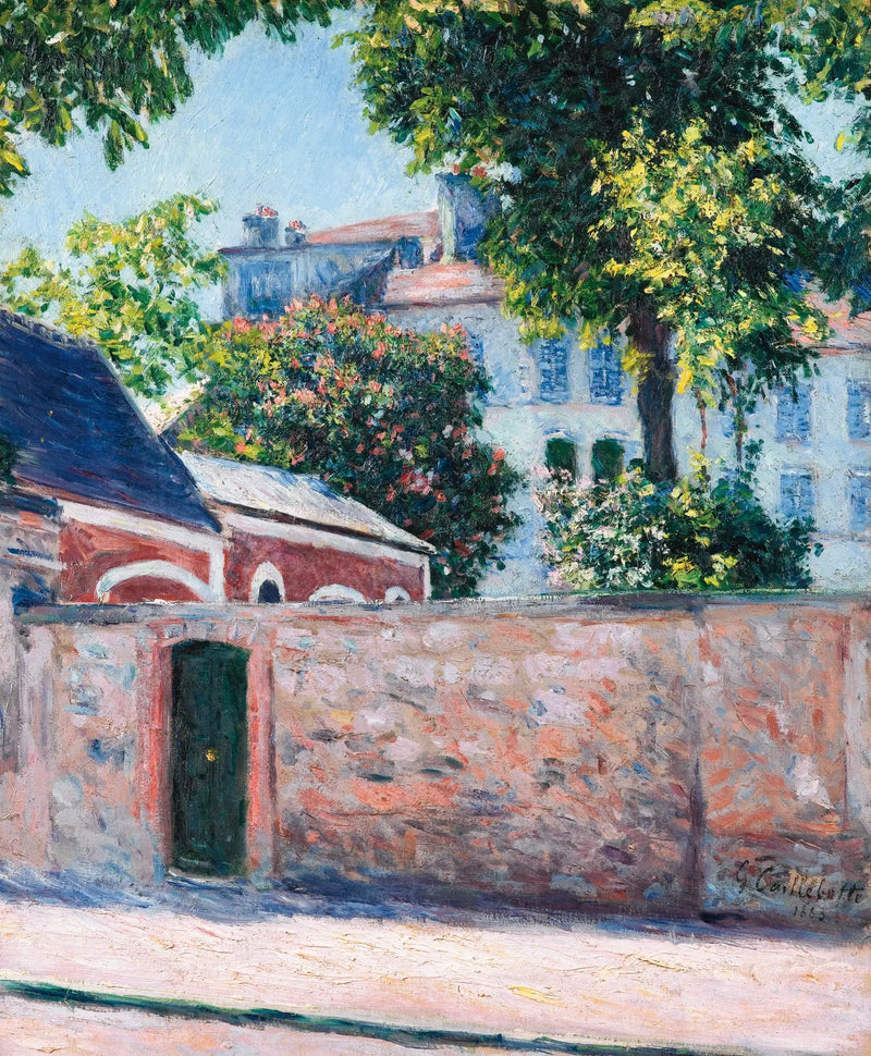 Argenteuil'deki Evler - Gustave Caillebotte