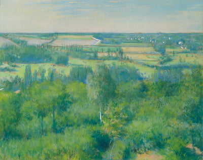 Reproduction du tableau « Vallée de l'Yerres - Gustave Caillebotte » par Alpha Reproduction en peinture à l’huile