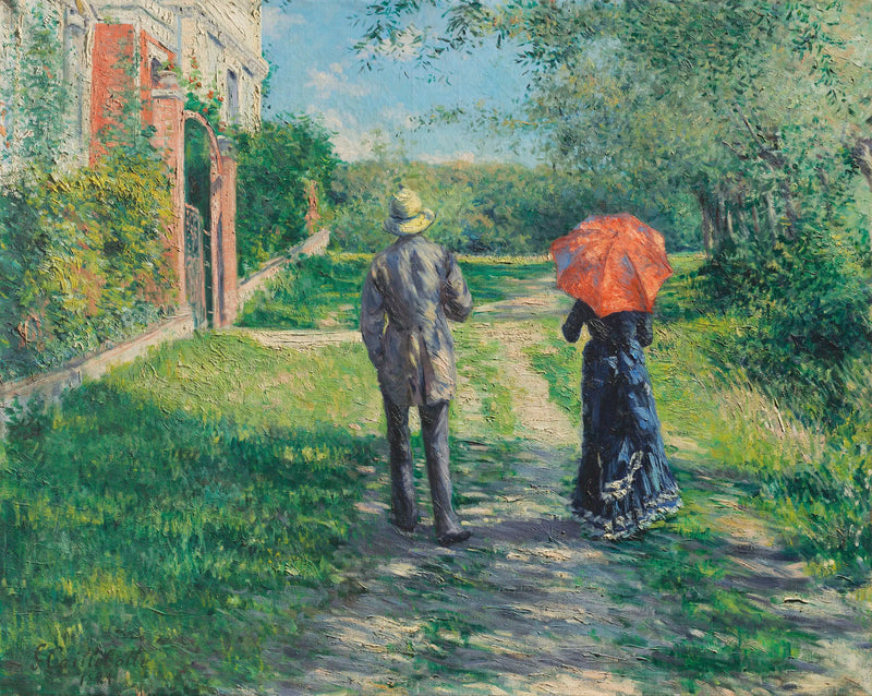 Yükselen Yol - Gustave Caillebotte
