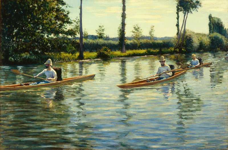 Yerres'teki Périssoires - Gustave Caillebotte