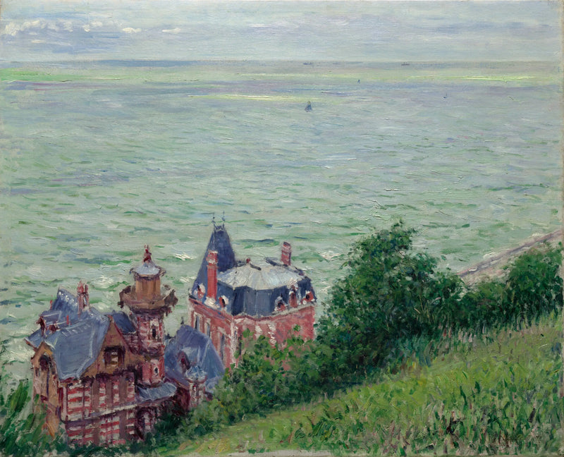 Trouville Villaları - Gustave Caillebotte