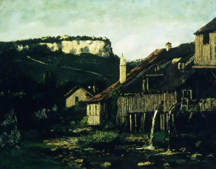 Ornans Manzarası - Gustave Courbet