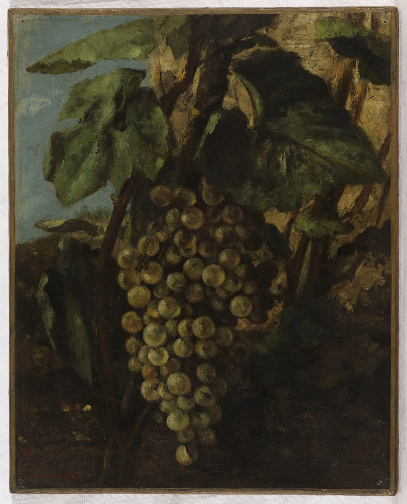 Üzüm Salkımı - Gustave Courbet