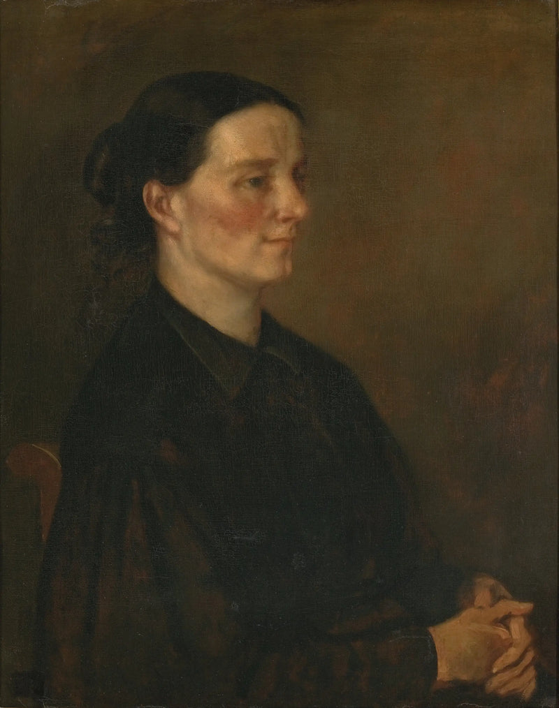 Juliette Courbet Portresi - Gustave Courbet