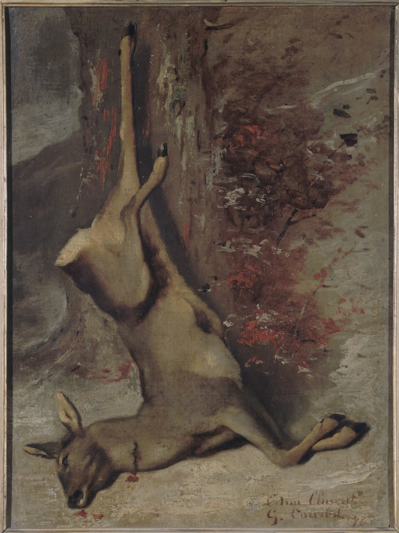 Geyik - Gustave Courbet