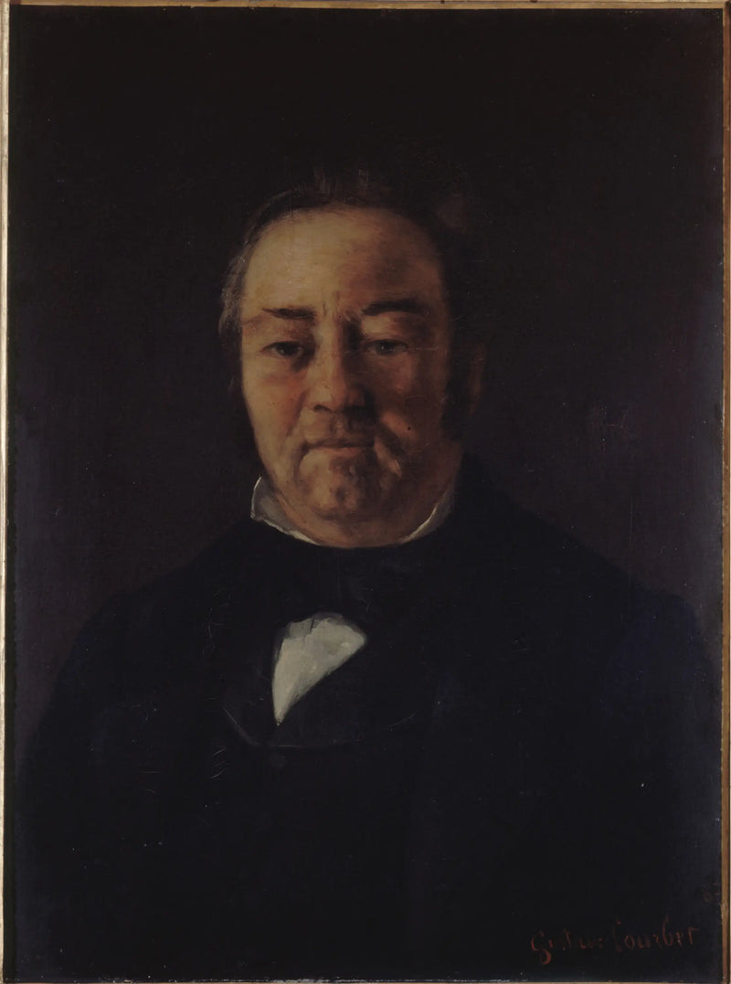 Bay Corbinaud'un Portresi - Gustave Courbet