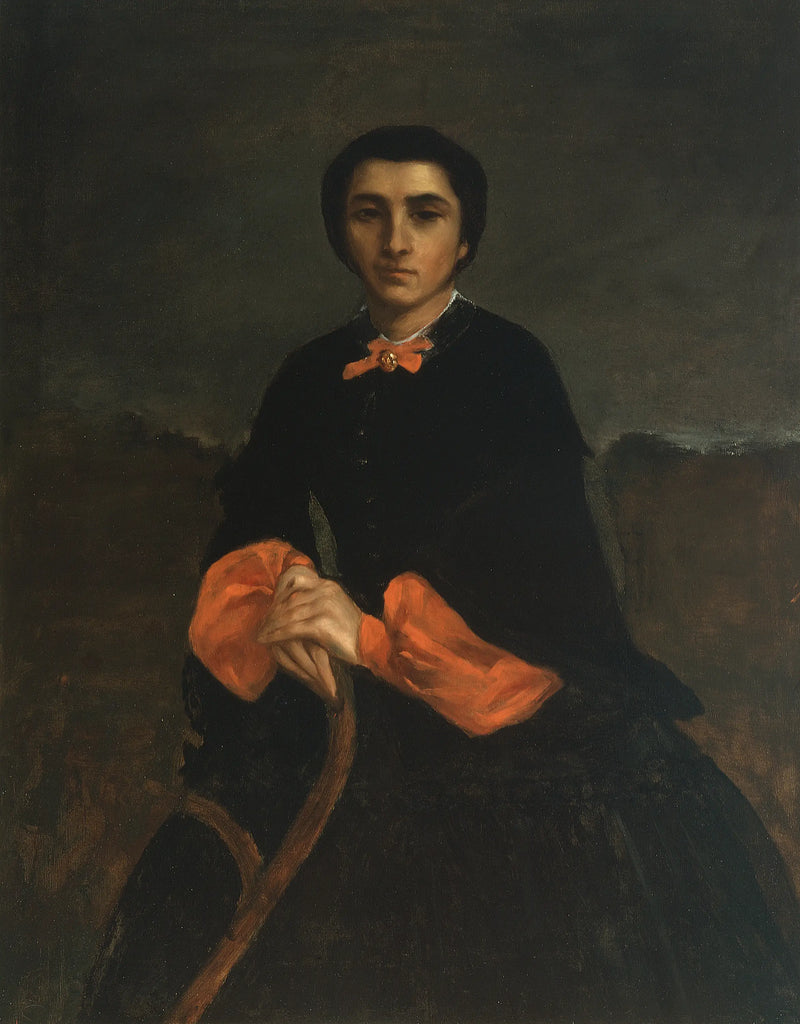 Bir Kadın Portresi: Juliette Courbet - Gustave Courbet