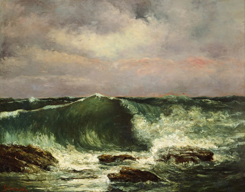 Dalga - Gustave Courbet