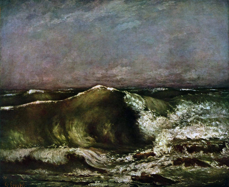 Dalga - Gustave Courbet