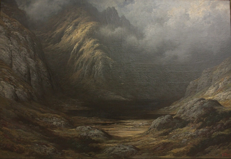 İskoçya'da Fırtına Sonrası Lak - Gustave Doré